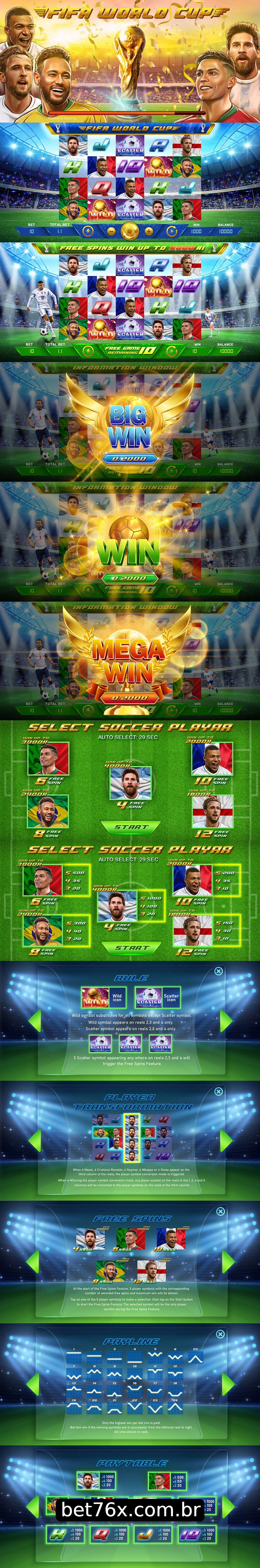 Apostas de Futebol 76x